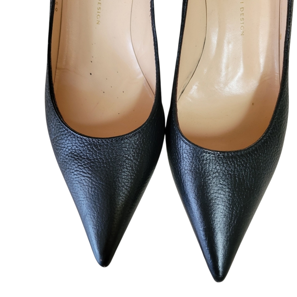 Giuseppe Zanotti Black Leather Heels - Picture 4 of 10